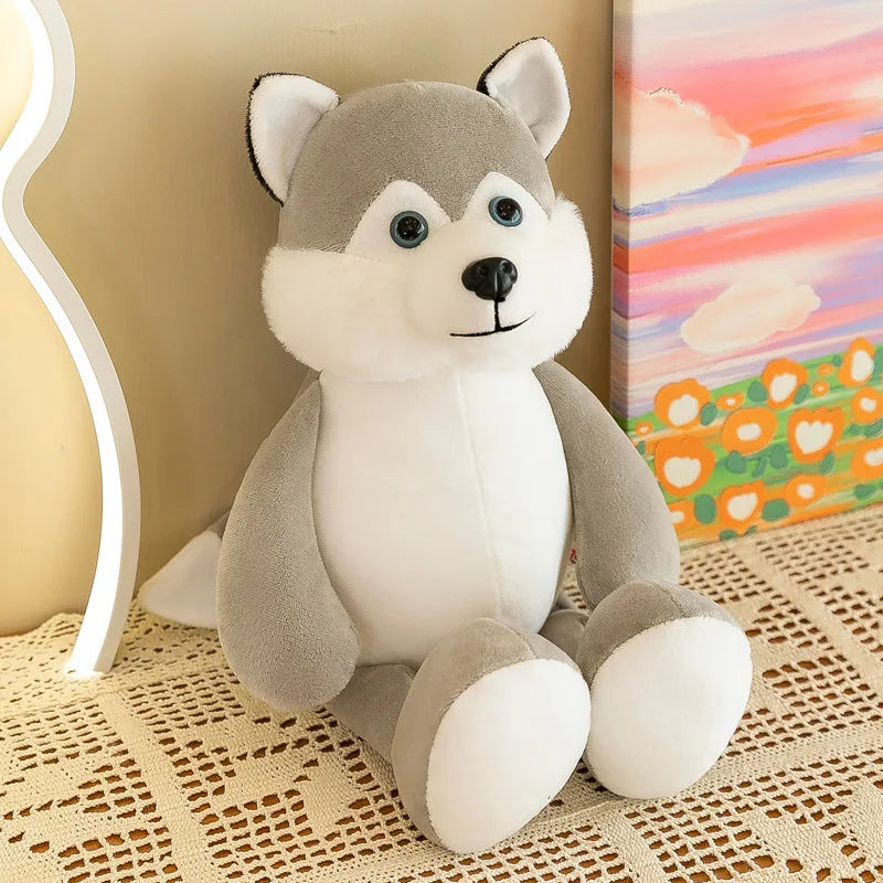 Dog Plush –  Soft Stuffed Animal Doll 25–35 cm, Cuddly Cartoon Puppy Plushie for Gifts, Home Decoration, Travel, and Collectors