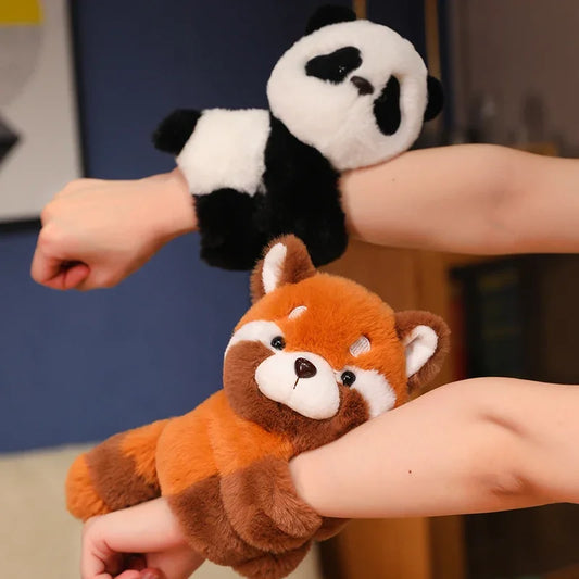 Creative Animal Wrap Plush – Soft Stuffed Gifts Raccoon, Fox, Husky, Cat & Monkey Dolls for Birthdays and Special Occasions