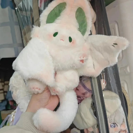 Kawaii Bat Rabbit Plush  – Soft Flying Rabbit Stuffed Animal, Cute Doll Birthday and Christmas Gifts