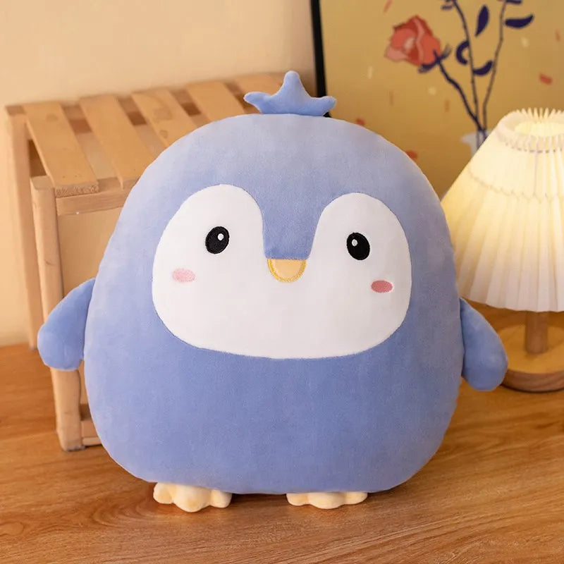 Cuddly Kawaii Animal Plush Pillow – Penguin, Pig, Rabbit, Panda, Crab – Soft Plushie Doll for Prefect’ Birthday Gift (40 cm)