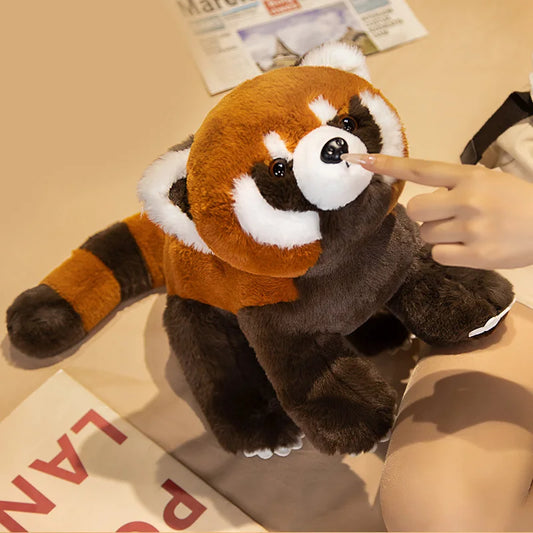 Red Panda Plush – Soft Stuffed Animal Plushie, Charming Decorative Gift for Birthdays or Special Occasion